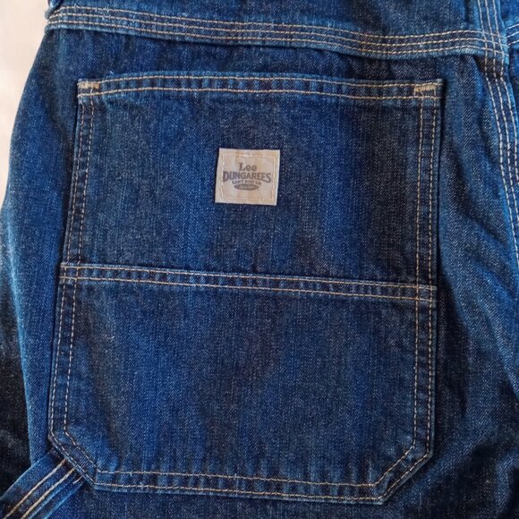 Vtg Lee dark Wash loose fit Blue Denim Carpenter jeans size in description NWT - Picture 4 of 15